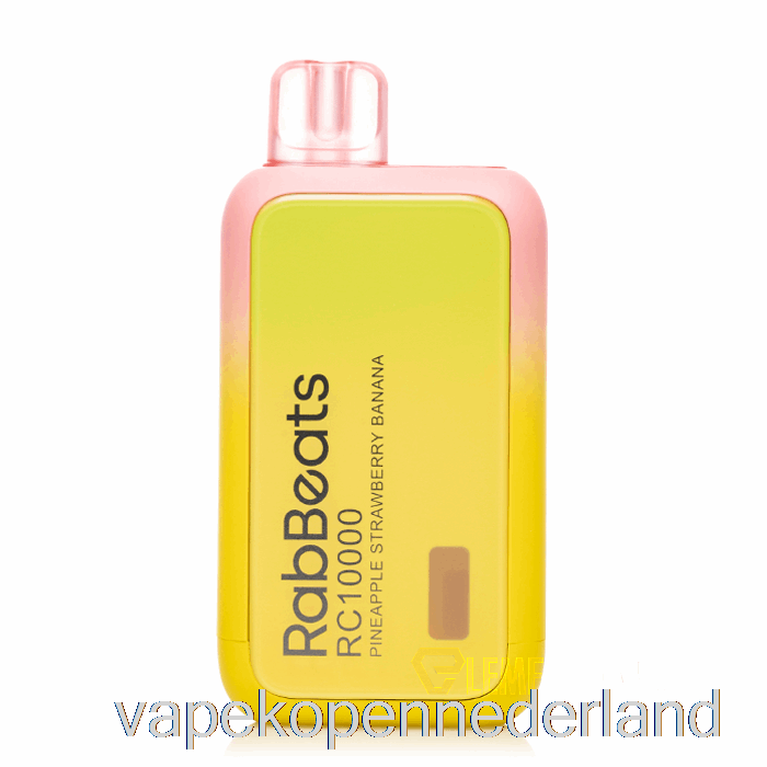 Elektronische Sigaret Vape Rabbeats Rc10000 Wegwerp Ananas Aardbei Banaan